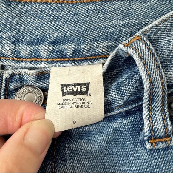 Levi's Low Rise Denim Blue Jean Capris Pedal Pushers Size 9 - Picture 4 of 6